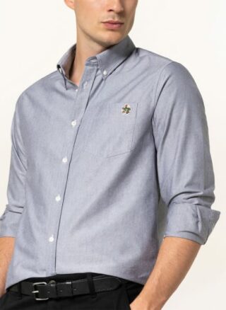 Ted Baker Caplet Casual-Hemd Herren, Schwarz