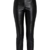 Ted Baker Lederhose Damen, Schwarz