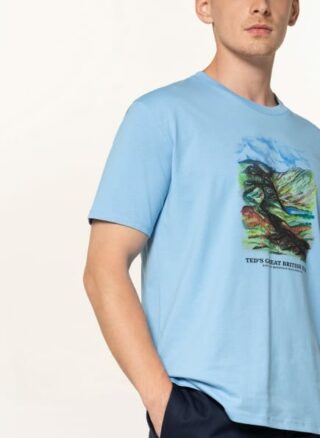 Ted Baker Marmte T-Shirt Herren, Blau