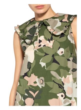 Ted Baker Norflk Kleid in A-Linie Damen, Grün