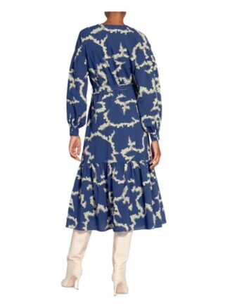 Ted Baker Oapall Ausgestelltes Kleid Damen, Blau