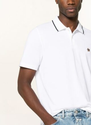 Ted Baker Pique-Poloshirt Herren, Weiß