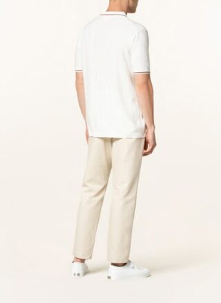 Ted Baker Somerse Strick-Poloshirt Herren, Weiß
