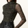 Ted Baker Teeana Longsleeve Damen, Schwarz