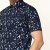 Ted Baker Thouhts Kurzarm-Hemd Herren, Blau
