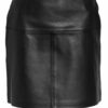 Ted Baker Valiat Lederrock Damen, Schwarz