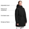 The North Face Metroview Coat Damen, Schwarz