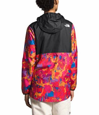 The North Face Printed Fanorak Regenjacke Damen, Pink