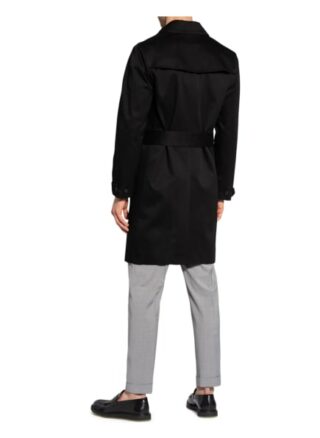 Tiger Of Sweden Ardeo Trenchcoat Herren, Schwarz