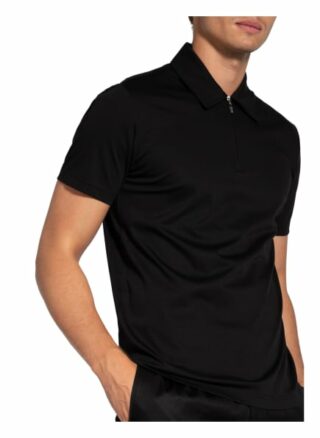 Tiger Of Sweden Laron Jersey-Poloshirt Herren, Schwarz