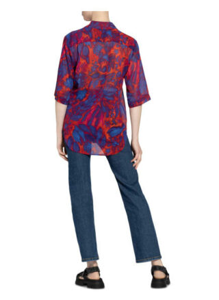 Tiger Of Sweden Leros Oversized-Hemdbluse Damen, Rot