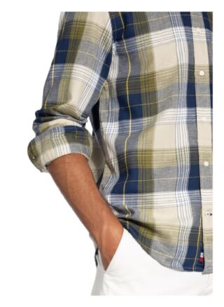 Tommy Hilfiger Casual-Hemd Herren, Schwarz