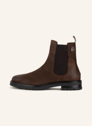 Tommy Hilfiger Chelsea Boots Damen, Braun