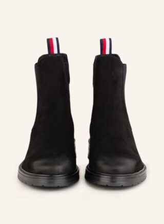 Tommy Hilfiger Chelsea Boots Damen, Schwarz