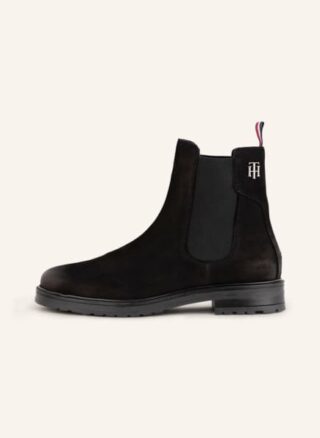Tommy Hilfiger Chelsea Boots Damen, Schwarz