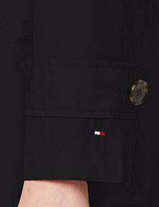 Tommy Hilfiger Claudia Mantel Damen, Schwarz