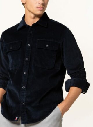 Tommy Hilfiger Cord-Overshirt Herren, Blau