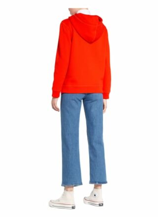 Tommy Hilfiger Essential Hoodie Damen, Orange