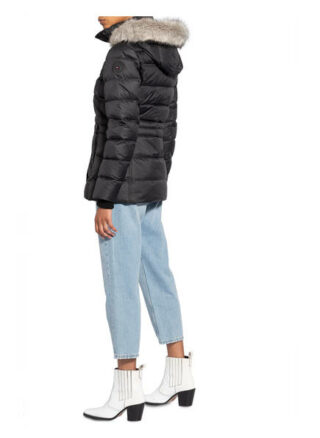 Tommy Hilfiger Essential Tyra Daunenjacke Damen, Schwarz