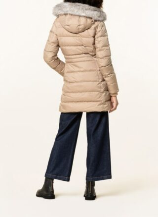 Tommy Hilfiger Essential Tyra Daunenmantel Damen, Beige