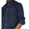 Tommy Hilfiger Gingham Cordhemd Herren, Blau