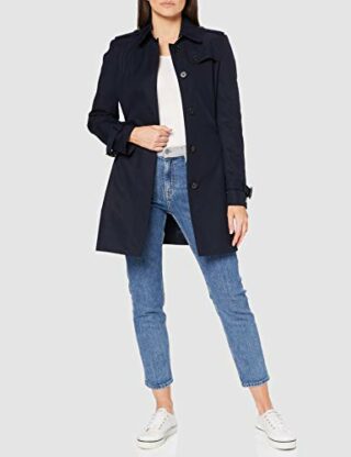 Tommy Hilfiger HERITAGE SINGLE Trenchcoat Damen, Blau