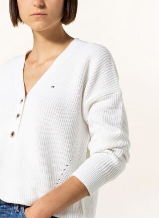Tommy Hilfiger Hayana Pullover Damen, Weiß