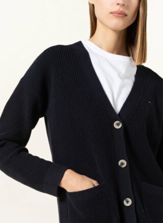 Tommy Hilfiger Hayana Strickjacke Damen, Blau