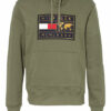 Tommy Hilfiger Hoodie Herren, Grün