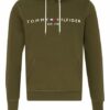 Tommy Hilfiger Hoodie Herren, Grün