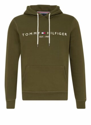 Tommy Hilfiger Hoodie Herren, Grün