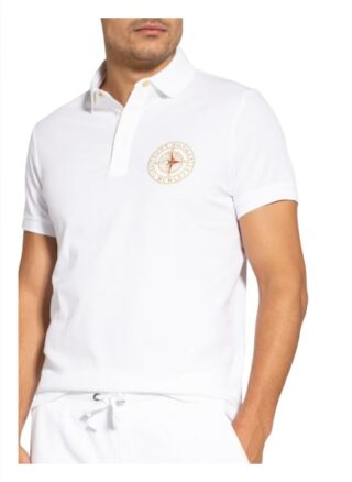 Tommy Hilfiger Icon Pique-Poloshirt Herren, Weiß