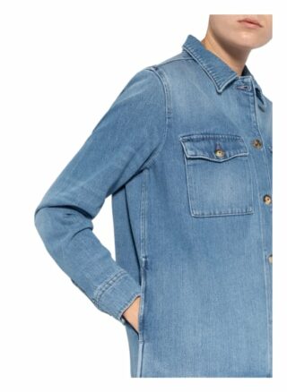 Tommy Hilfiger Jeans-Overshirt Damen, Blau