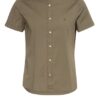 Tommy Hilfiger Kurzarm-Hemd Herren, Grün