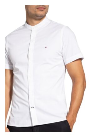 Tommy Hilfiger Kurzarm-Hemd Herren, Weiß