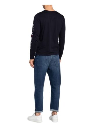 Tommy Hilfiger Longsleeve Herren, Blau