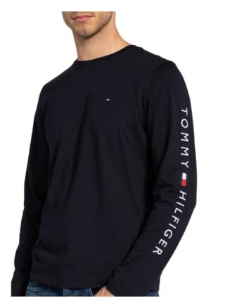 Tommy Hilfiger Longsleeve Herren, Blau