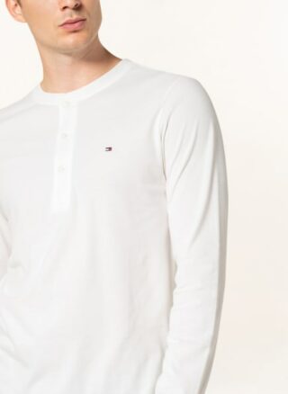 Tommy Hilfiger Longsleeve Herren, Weiß