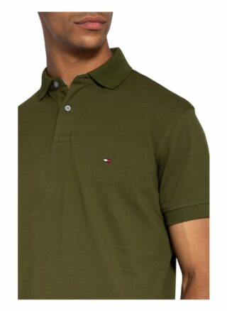 Tommy Hilfiger Piqué-Poloshirt Herren, Grün