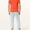 Tommy Hilfiger Piqué-Poloshirt Herren, Rot