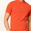 Tommy Hilfiger Piqué-Poloshirt Herren, Rot