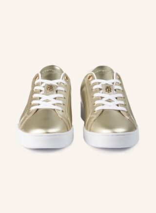 Tommy Hilfiger Plateau-Sneaker Damen, Gold