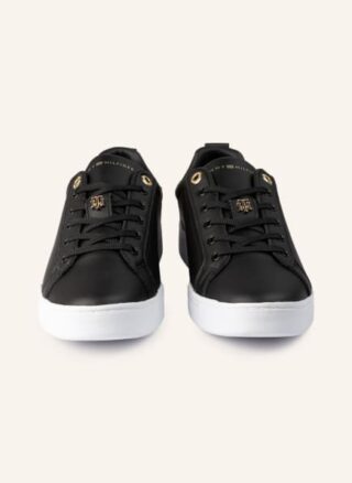Tommy Hilfiger Plateau-Sneaker Damen, Schwarz