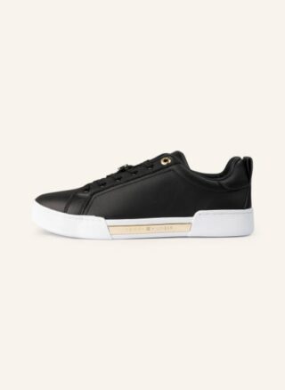 Tommy Hilfiger Plateau-Sneaker Damen, Schwarz