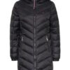 Tommy Hilfiger Sorona Steppmantel Damen, Schwarz