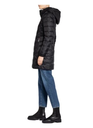 Tommy Hilfiger Sorona Steppmantel Damen, Schwarz