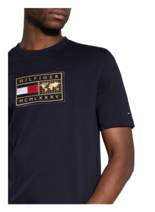 Tommy Hilfiger T-Shirt Herren, Blau