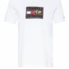 Tommy Hilfiger T-Shirt Herren, Weiß