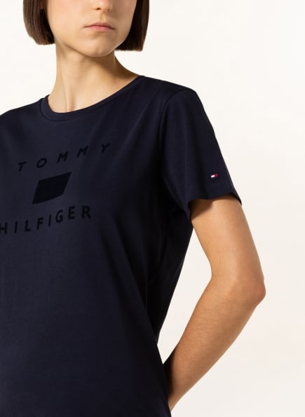 Tommy Hilfiger T-Shirts Damen, Blau Tommy Hilfiger T-Shirts Damen, Blau