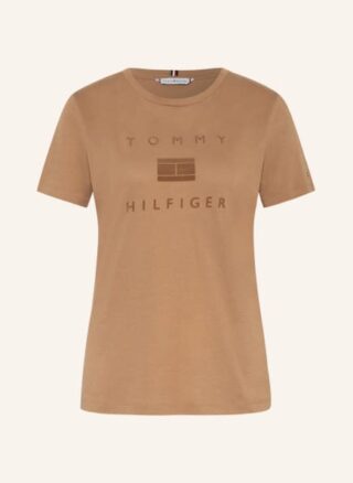 Tommy Hilfiger T-Shirts Damen, Braun